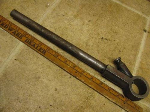 Vintage toledo no 00  ratchet head drop pipe threader hand tool w/handle for sale