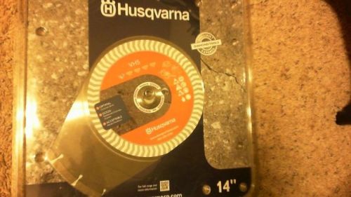 Husqvarna VH5 diamond 14&#034; saw blade NEW
