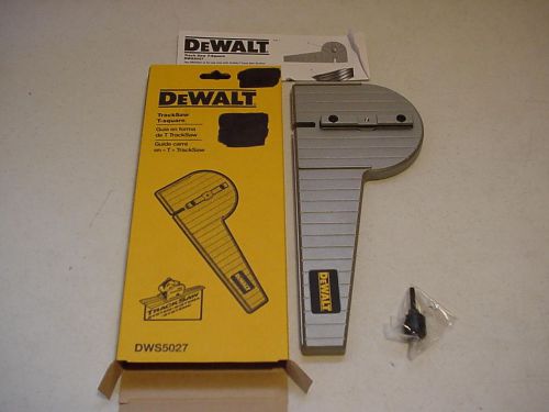 Genuine NEW  DeWalt DWS5027 Tracksaw T-Square 5027 Cutting System