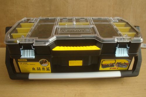 Stanley 24&#034; 2 in 1 top edge tool tote box &amp; organiser  1 97 514 + marker pens for sale