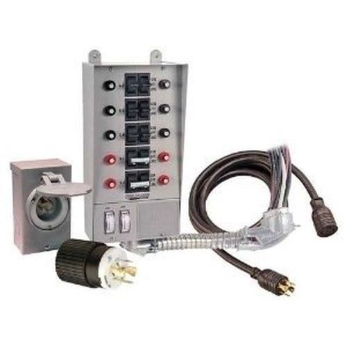 Reliance Controls 31410CRK Pro/Tran 10-Circuit 30 Amp Generator Transfer Switch