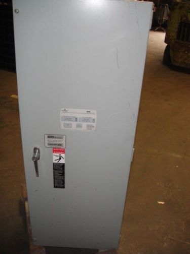 Asco series 300 automatic transfer switch 260 amp 480 volt # e00300030260n-10c for sale