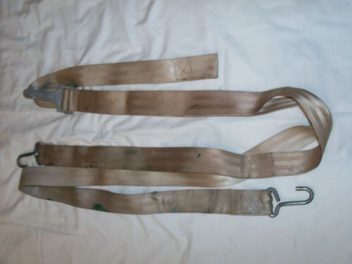 2 inch wide Nylon Strap with metal hooks  tow?  utility? 153 in long