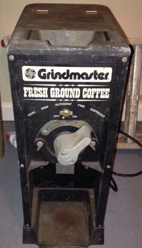 Vintage Grindmaster Coffee Grinder Moddl 490-OF Fresh Ground Coffee Machine