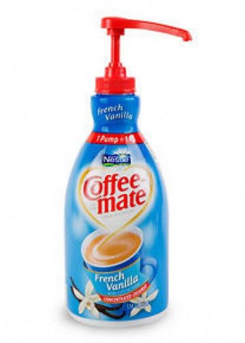 Nestle Coffee Mate French Vanilla Liquid Creamer Pump 1.5L