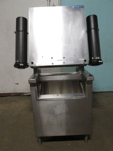 &#034;stainless inc.&#034; beverage/soda station w/built in ice bin, cup &amp; lid dispensers for sale
