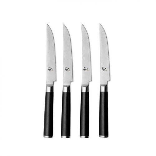 Shun - classic 4pc steak 4 3/4&#034; set vgm knife  dms400 , dm0711 -  7632995 knives for sale