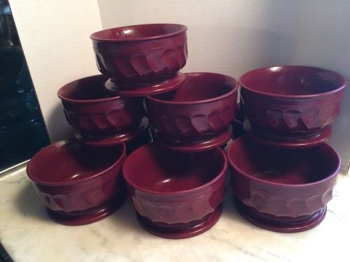 Turnbury by Dinex - Insulated   Set 10 Cranberry Soup Bowls