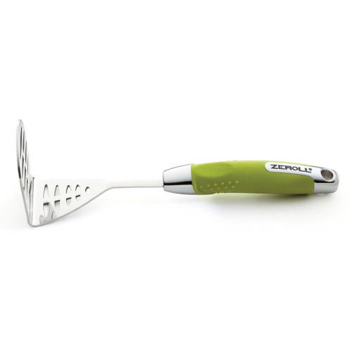 The Zeroll Co. Ussentials Stainless Steel Potato Masher Lime green