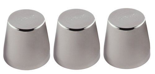 NEW Ateco Stainless Steel Rum Baba Mold  Set of 3