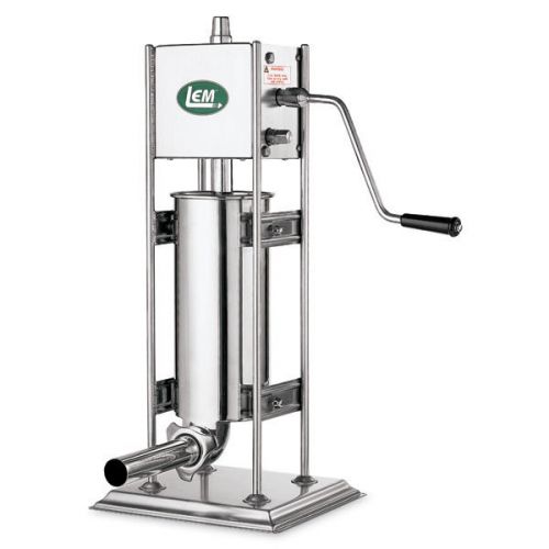 New! lem ultimate stainless steel vertical 1112 stuffer full factory warranty! for sale