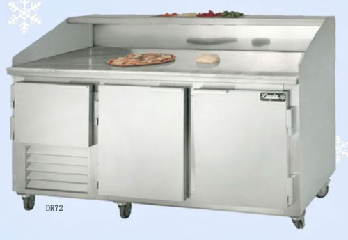 BRAND NEW! LEADER DR72 - 72&#034; REFRIGERATED PIZZA DOUGH RETARDER TABLE