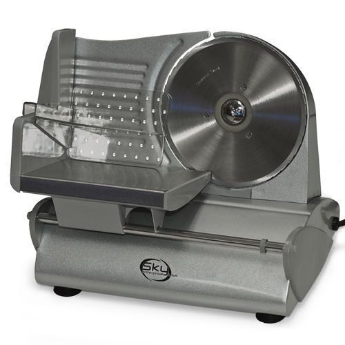 NEW MEAT SLICER 7.5 INCH BLADE STAINLESS STEEL DELI MEAT SLICER PREMIUM QUALITY