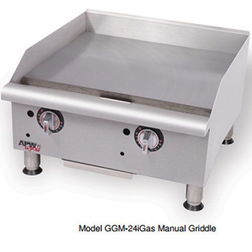 Apw ggm-48i griddle, countertop, gas, 47-3/4&#034; wide, (25,000 btu every 12&#034;) 1&#034; gr for sale