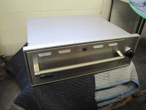 Viking professional series 24&#034; built in electric warming drawer for sale