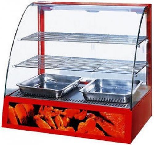 Uniworld dh-2pch hot food warmer merchandiser display case for sale