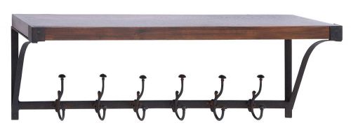 Wall shelf hook with single top storage space for sale
