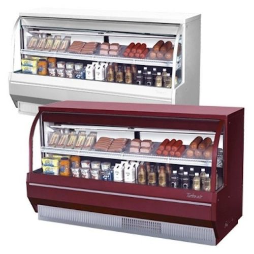 NEW Turbo Air 72&#034; Refrigerated Deli Case with Curved Glass - Low Profile!!