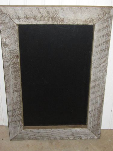Barn wood chalk board 18x13 1/2