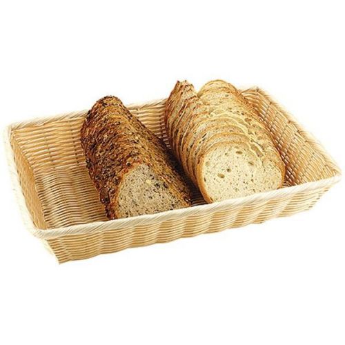 world cuisine rectangular polyrattan bread basket set of 5
