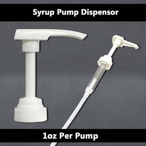 Syrup Pump | Starbucks Coffee 1 Liter 186102 White | Soap Dispensor