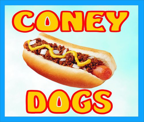 CONEY DOGS DECAL