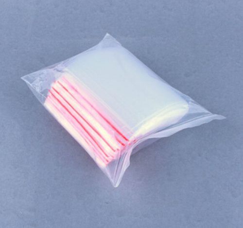 TOP Quality 100 6X9CM ZIP LOCK Bags 2MIL Poly BAG RECLOSABLE Plastic Baggy HCUS