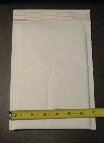 12 Bubble Mailers 6x10 white self seal envelopes bubble lined