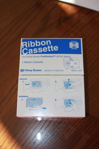 Pitney Bowes 767-1 (2 cassettes) Ribbon Cassettes for Post Perfect(B700) Meters