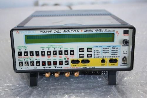 Ameritec AM8E PCM/VF Call Analyzer features 97