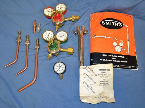 Smith torch welding parts nozzles gauges body for sale