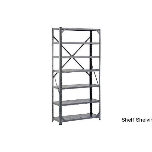Steel 7-Shelf Shelving Unit, 750 lb Capacity, 30&#034; Width x 60&#034; Height x 12&#034; Depth