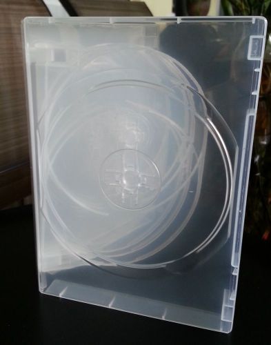 8 Clear 10 Disc DVD Cases    $18.95