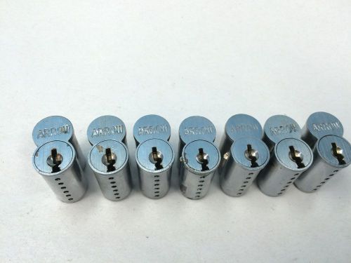 Arrow - Best Style SFIC 6-pin Cylinders &#034;E&#034; Keyway 26D Finish No Keys.  Set of 7