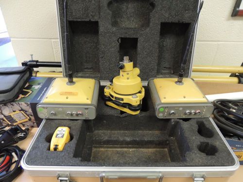 Topcon gps hiper lite base unit, rover unit, fc 236 data collector, chargers for sale