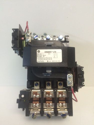 New take out general electric 8000 ser. motor control starter cr306f0**lth sz.4 for sale