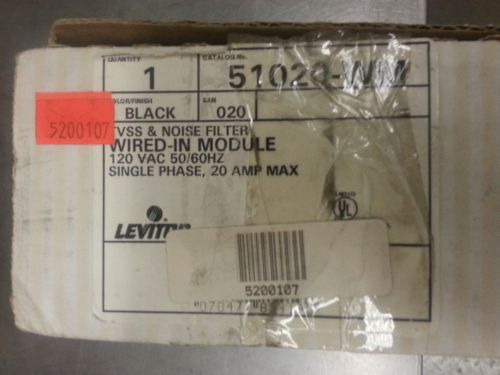 Leviton 51020-wm Tvss and noise Filter