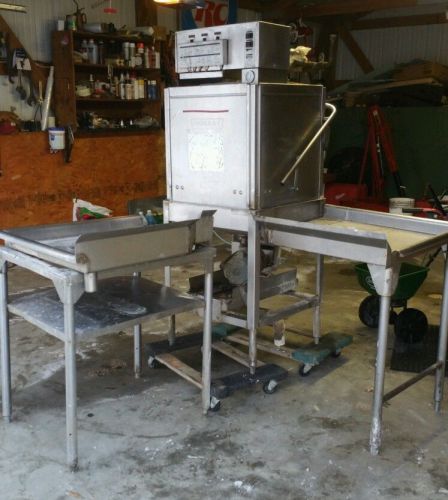 HOBART DISHWASHER WITH TABLES