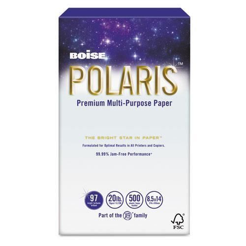 NEW BOISE CASCADE POL-8514 POLARIS Copy Paper, 8 1/2 x 14, 20lb White, 5,000