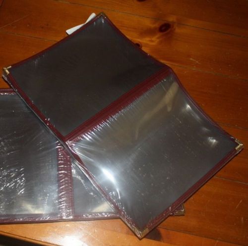 Menu Covers - NEW - in original packaging