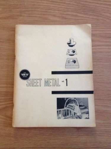 EAA Aircraft Sheet Metal Volume 1