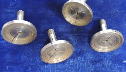 10mm CLEMENTS LATHE STEP COLLETS LOT OF 4