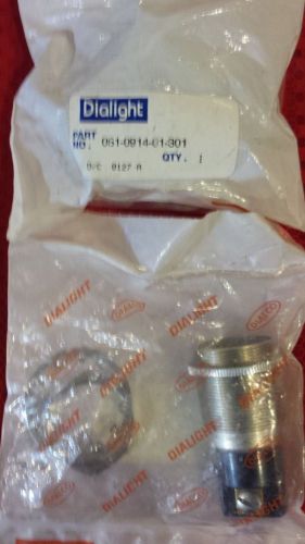 Dialight Indicator Lamp Base 051-0914-01-301, NOS, Sealed Pkgs