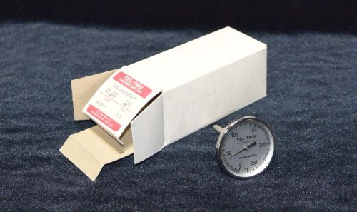 Tel-tru thermometer – ln 250 - 2.5 “ – nos – lab equipment for sale