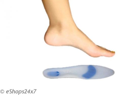 Small Silicon Foot Insole- For Plantar Pain,Diabetic Feet,Heel Pain @ eShops24x7