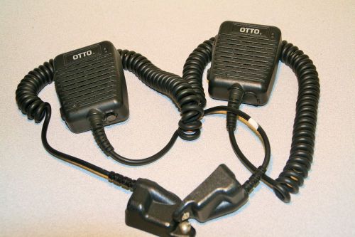 Lot of (2) Otto Remote Speaker Mic V2-32ER...