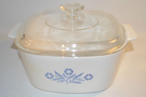 Corning Ware White Cornflower 3L, Cooking Pot, Cooking/Baking with Lib A-3-B