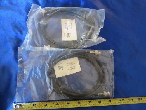 2 SEALED IN PACKAGE TEKTRONIX 012-0074-00 BNC MALE TO BNC MALE CABLES