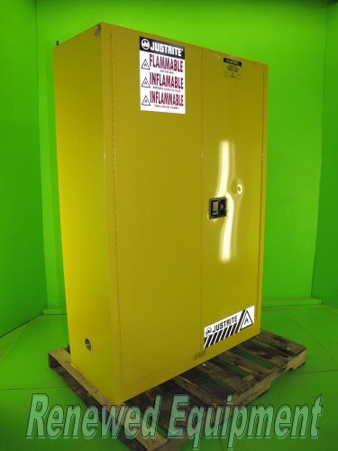 Justrite 894520 sure-grip 45 gallon flammable liquid storage cabinet #2 for sale