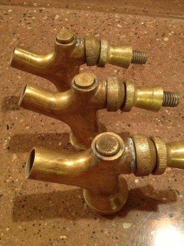 3 Standard Brass Faucets